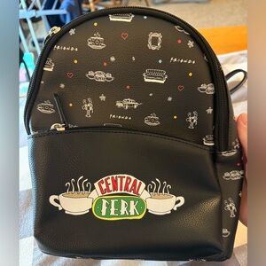 Black Mini Bag with Friends Iconic Design